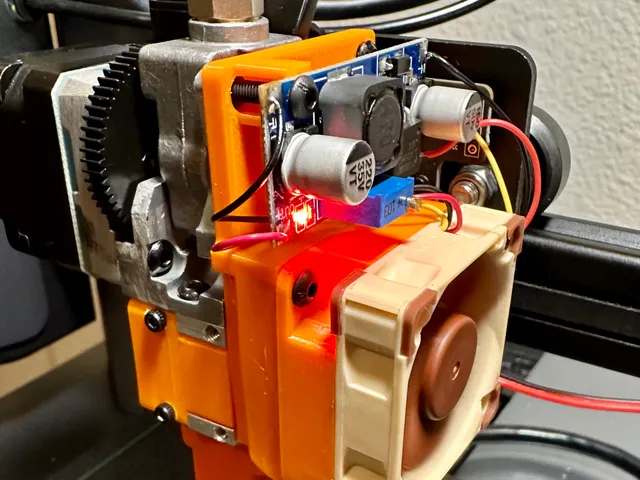 AnkerMake M5 Direct Noctua A4 Extruder Fan Mount