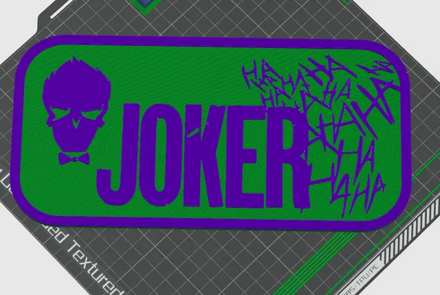 Joker Plaque