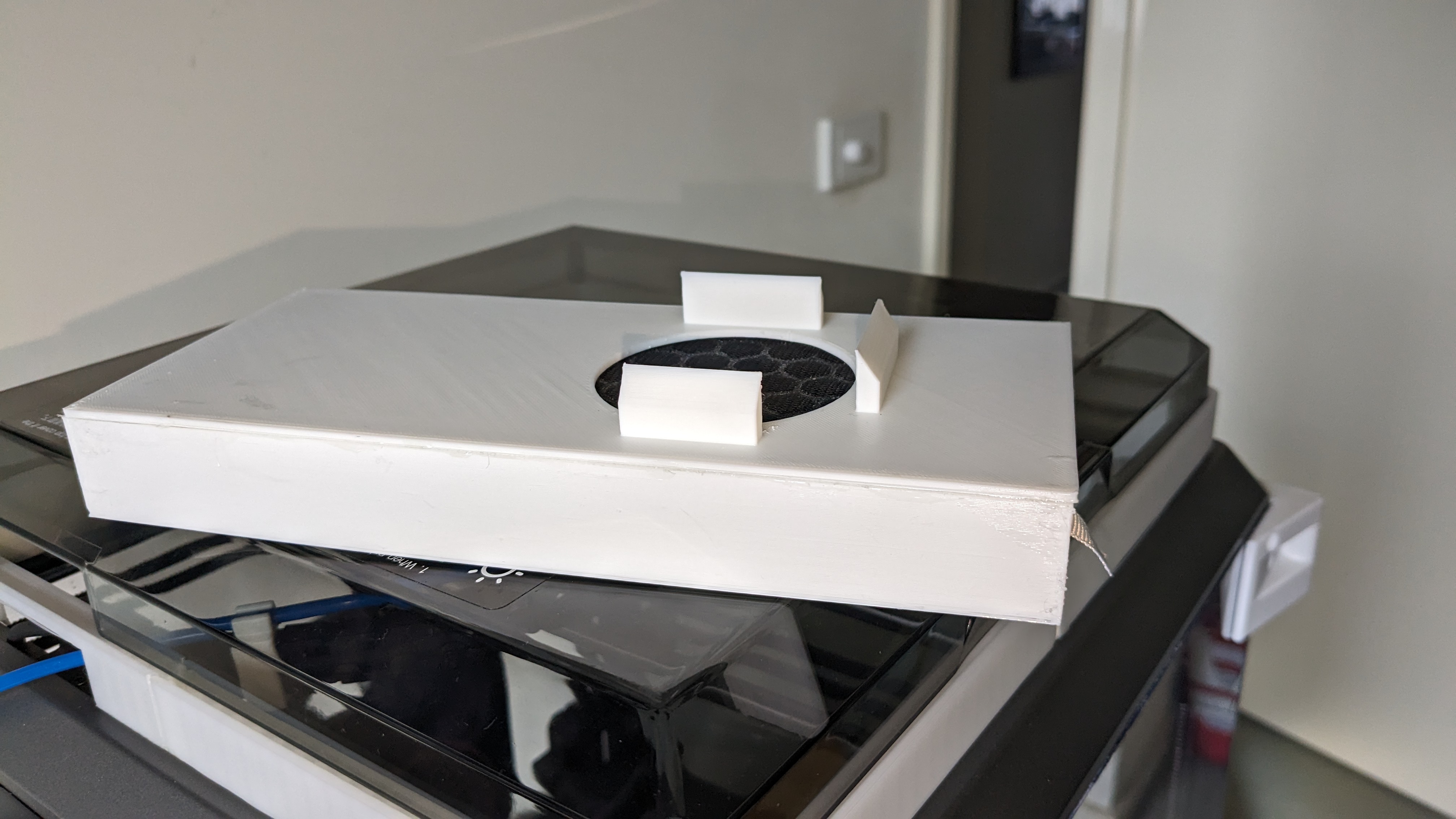 Creality K1 backfan filter using Anko filter by FeNi64 Download free