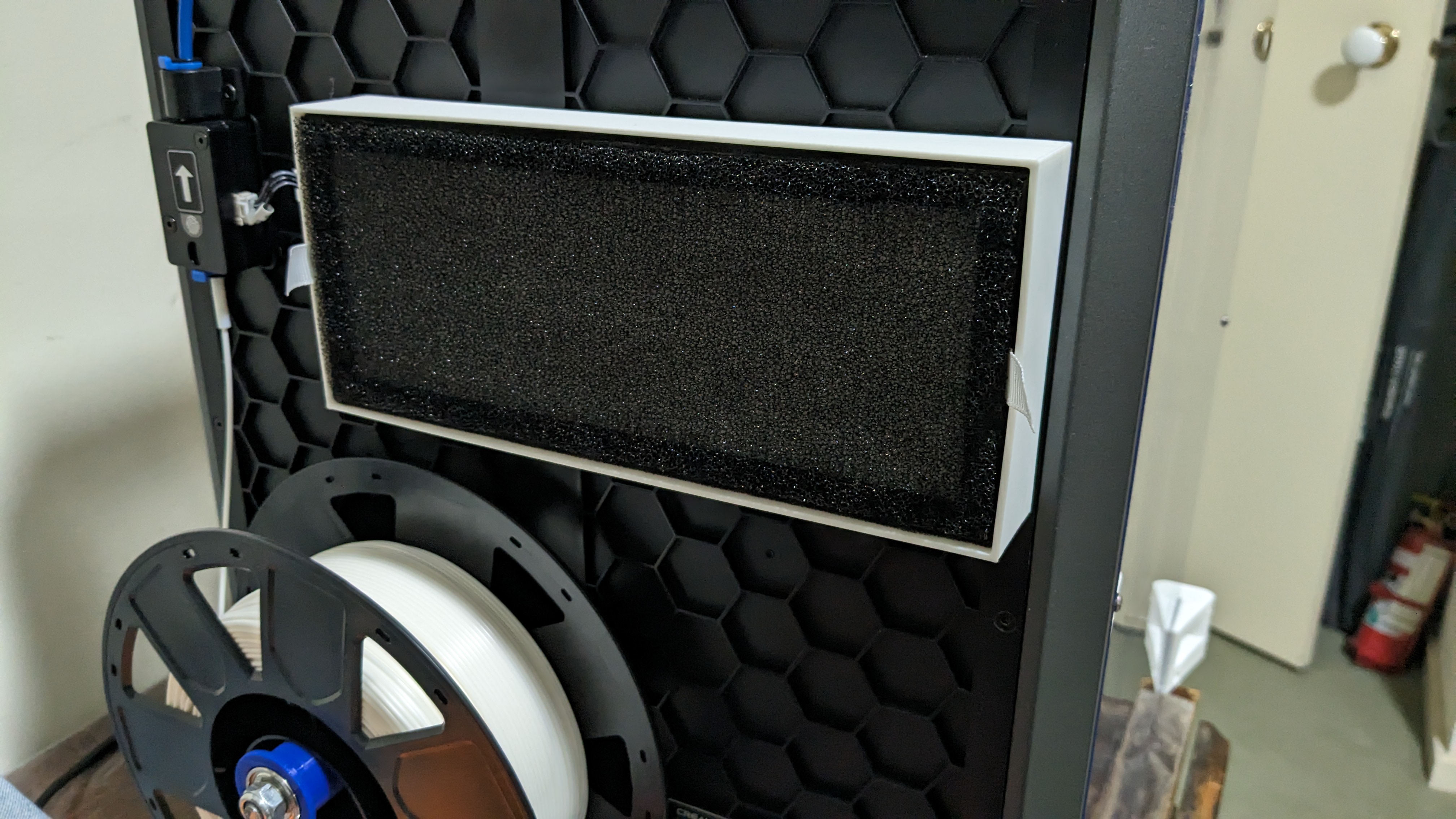Creality K1 back-fan filter using Anko filter