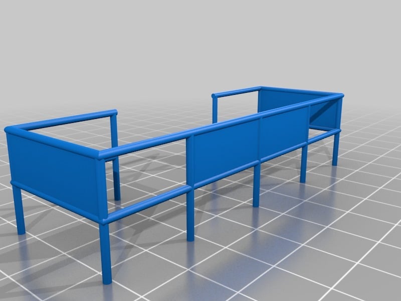 Soda Can Tank railing by Felipe Cambas | Download free STL model ...