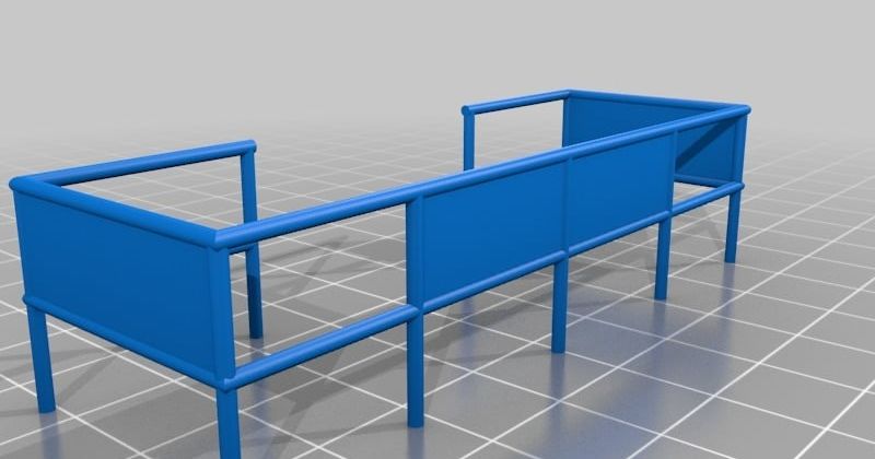 Soda Can Tank railing by Felipe Cambas | Download free STL model ...