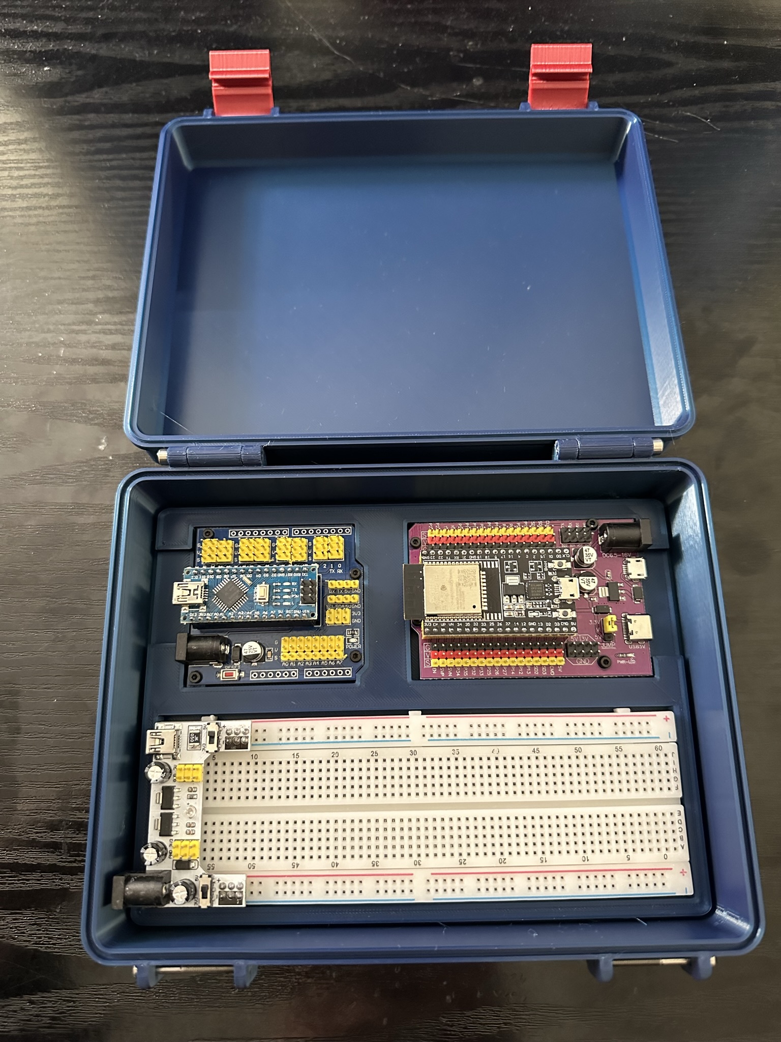 Arduino UNO / Nano / ESP32 Breadboard Base by Nikos | Download free STL ...