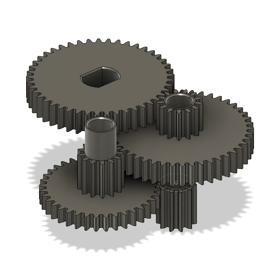 Crawl gears for TRX4m