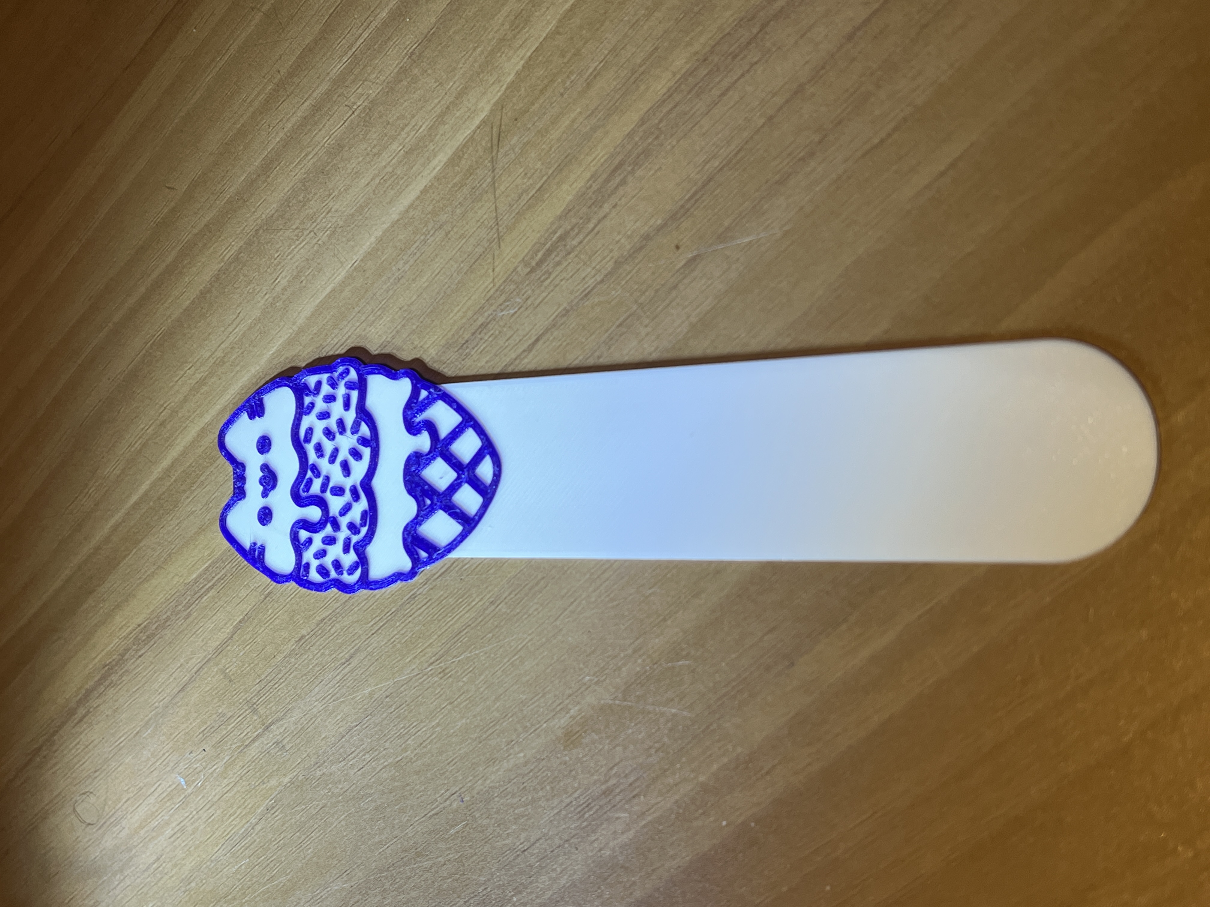 Pusheen Cat Bookmark - Made of Ice cream