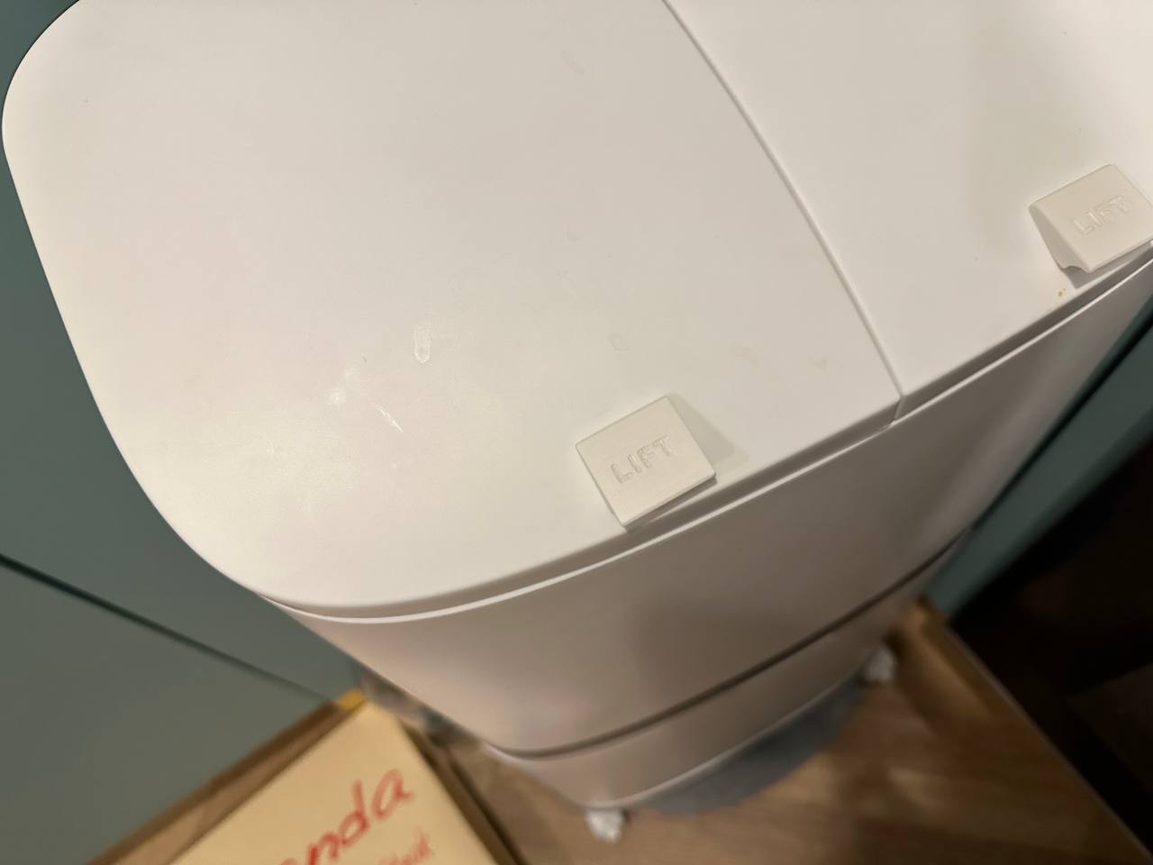 Trash Lid Lock using by mpbod Download free STL model