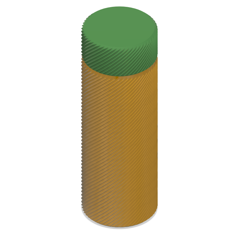 Miniatura 2 do modelo 3D Large Knurled Container