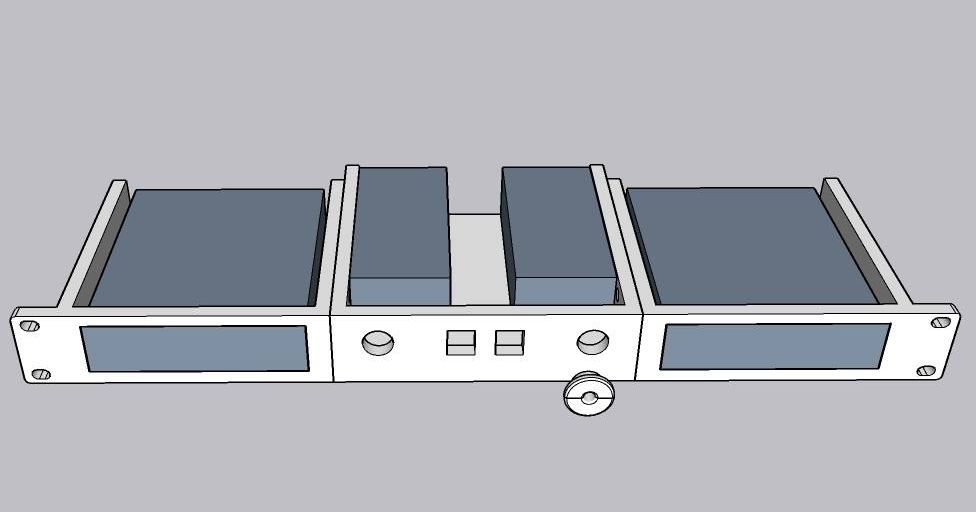 Dual MikroTik RB260 19 inch rack monut by Debolestis | Download free ...