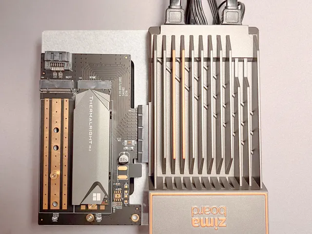 Zimaboard dual HDD and pcie m2 adapter