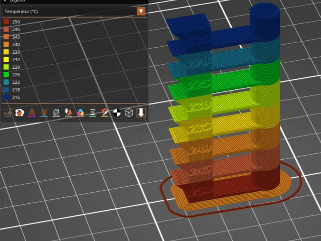 PETG Heat Tower for 0.6mm nozzel