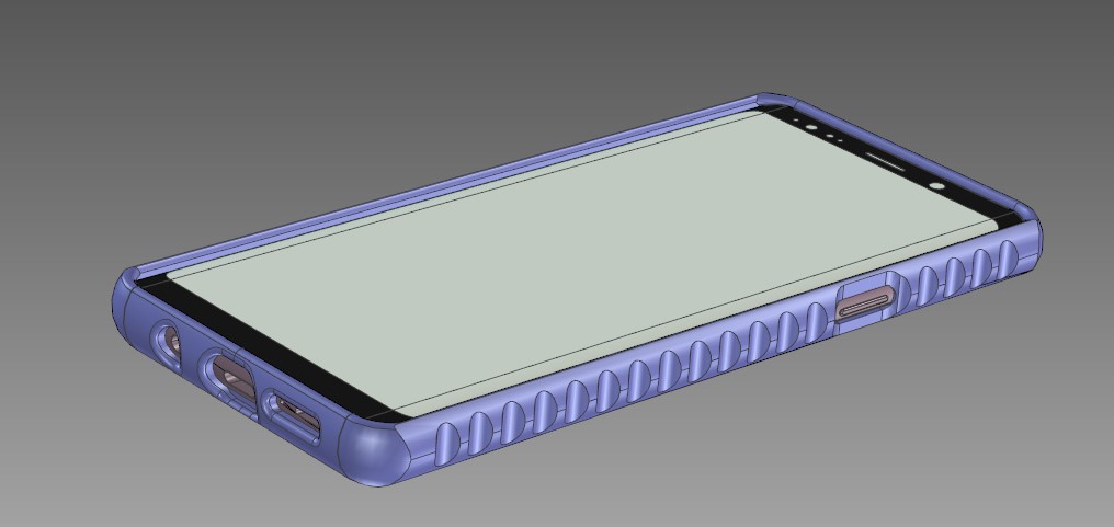 Samsung S9+ phone case by dziobu | Download free STL model | Printables.com