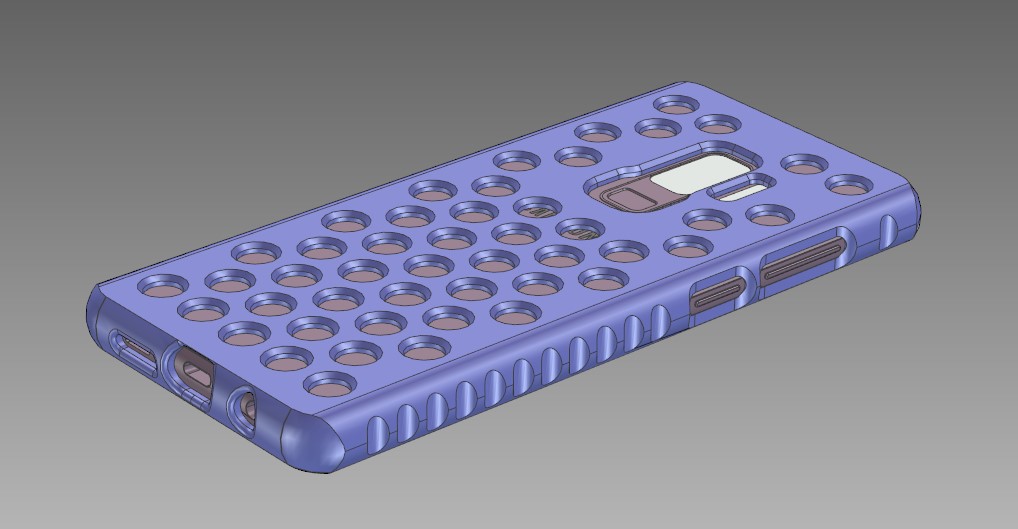Samsung S9+ phone case by dziobu | Download free STL model | Printables.com