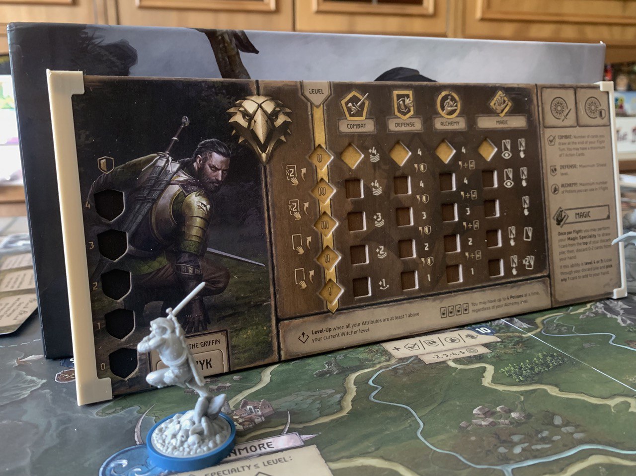 The Witcher Old World Player board bumper