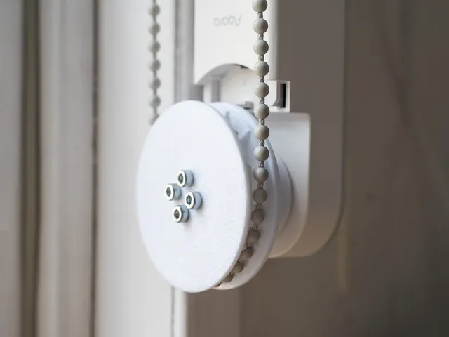 Parametric pulley generator for Aqara roller shade driver e1