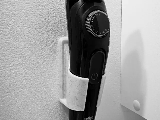 Wall Mount for Braun Beard Trimmer