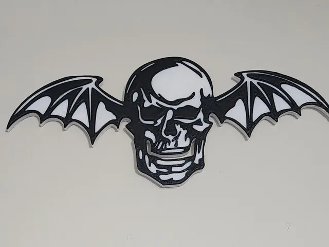 Avenged Sevenfold Deathbat Logo Wall Decor