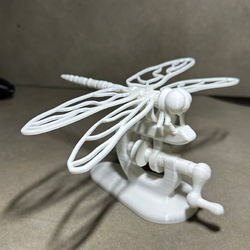 Dragonfly Mechanical Sculpture (Fully 3DP) by MW-Mechanical | Download ...