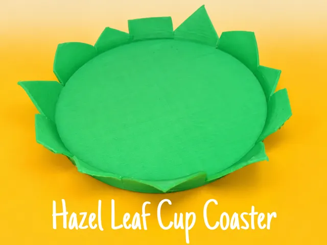 Hazel Leaf Cup Coaster