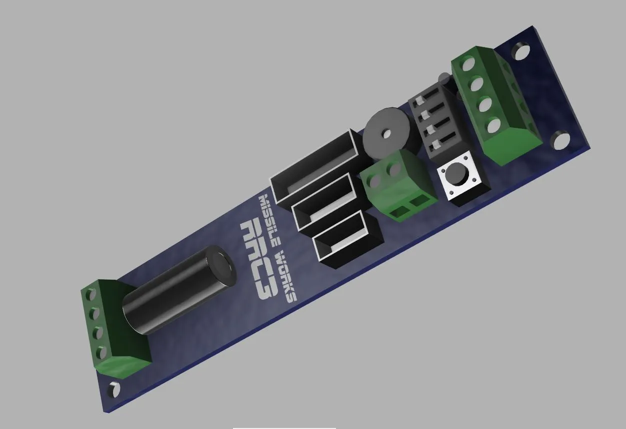 MissileWorks RRC3 Altimeter by espn8-theocho | Download free STL