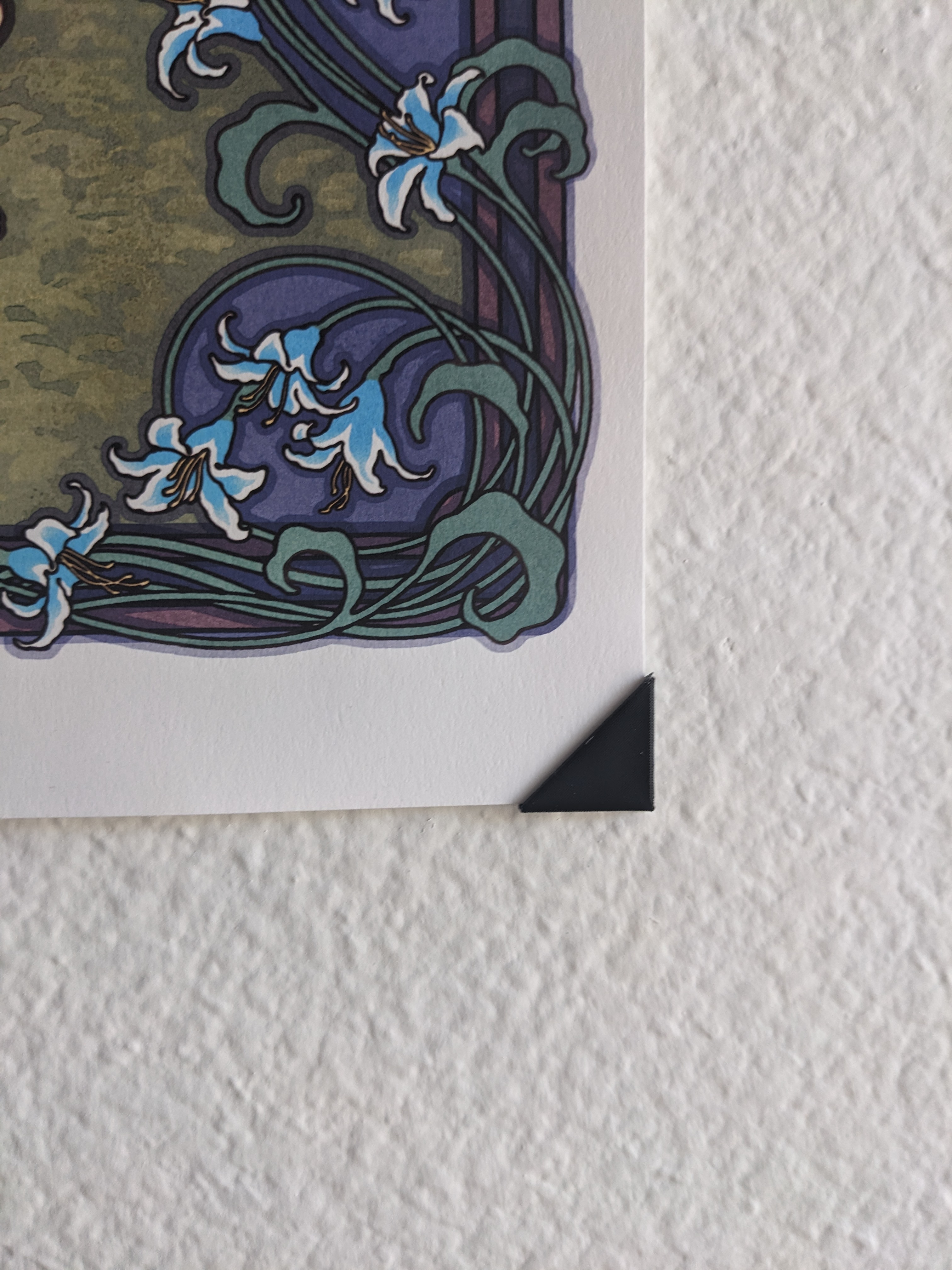 Wall Hang Corner Tabs