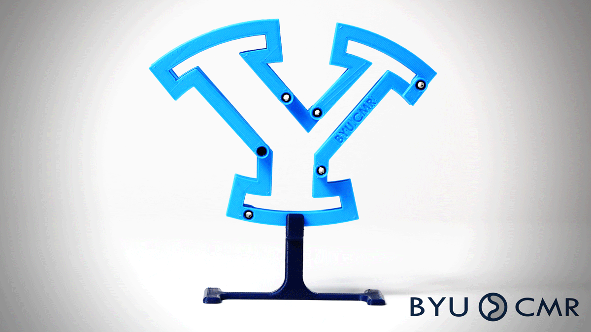 Morphing "Y": A One-DOF Six-bar Developable Mechanism