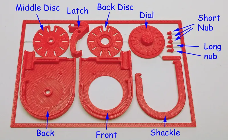 Free STL file Padlock Lock Box 🔒・3D print design to download・Cults