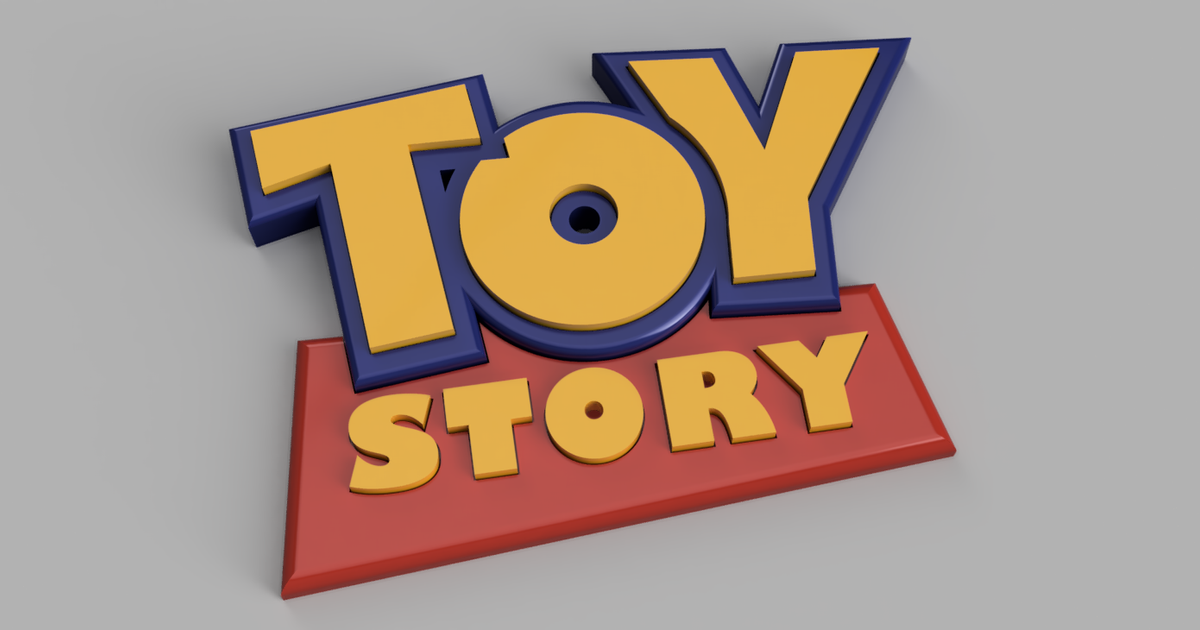 Toy Story Logo by chochi3D | Download free STL model | Printables.com