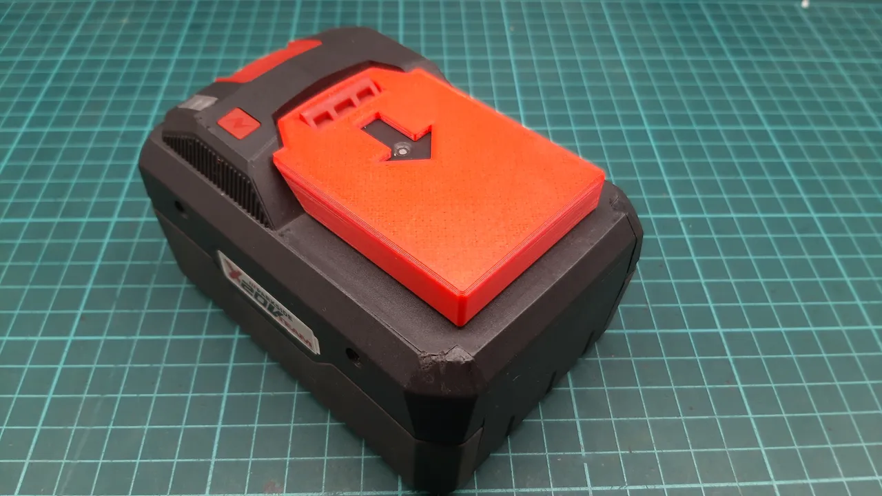 Cover for Parkside X20V team battery contacts