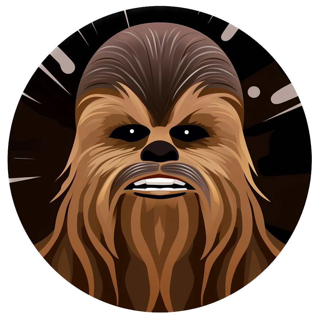 Star Wars (Inspired) "Let the Wookiee Win" Chewbacca by