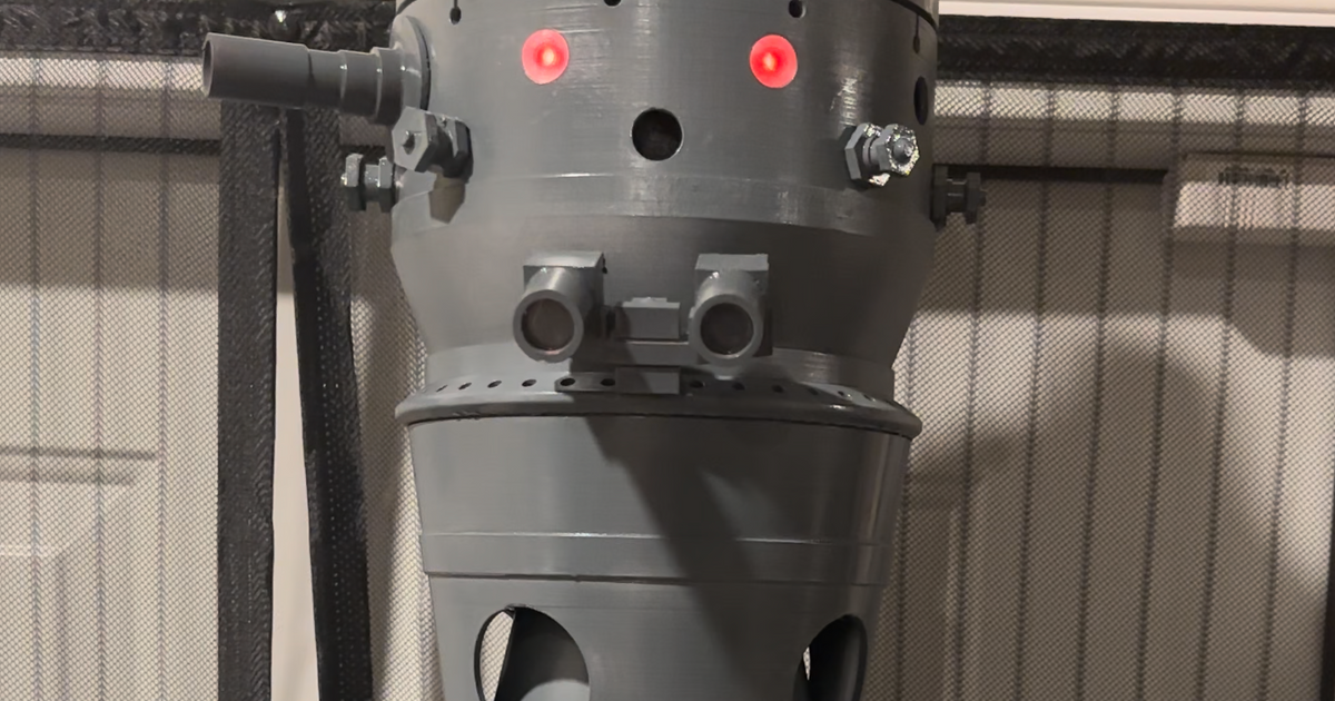 IG Droid Eye LED diffuser by Jared | Download free STL model ...