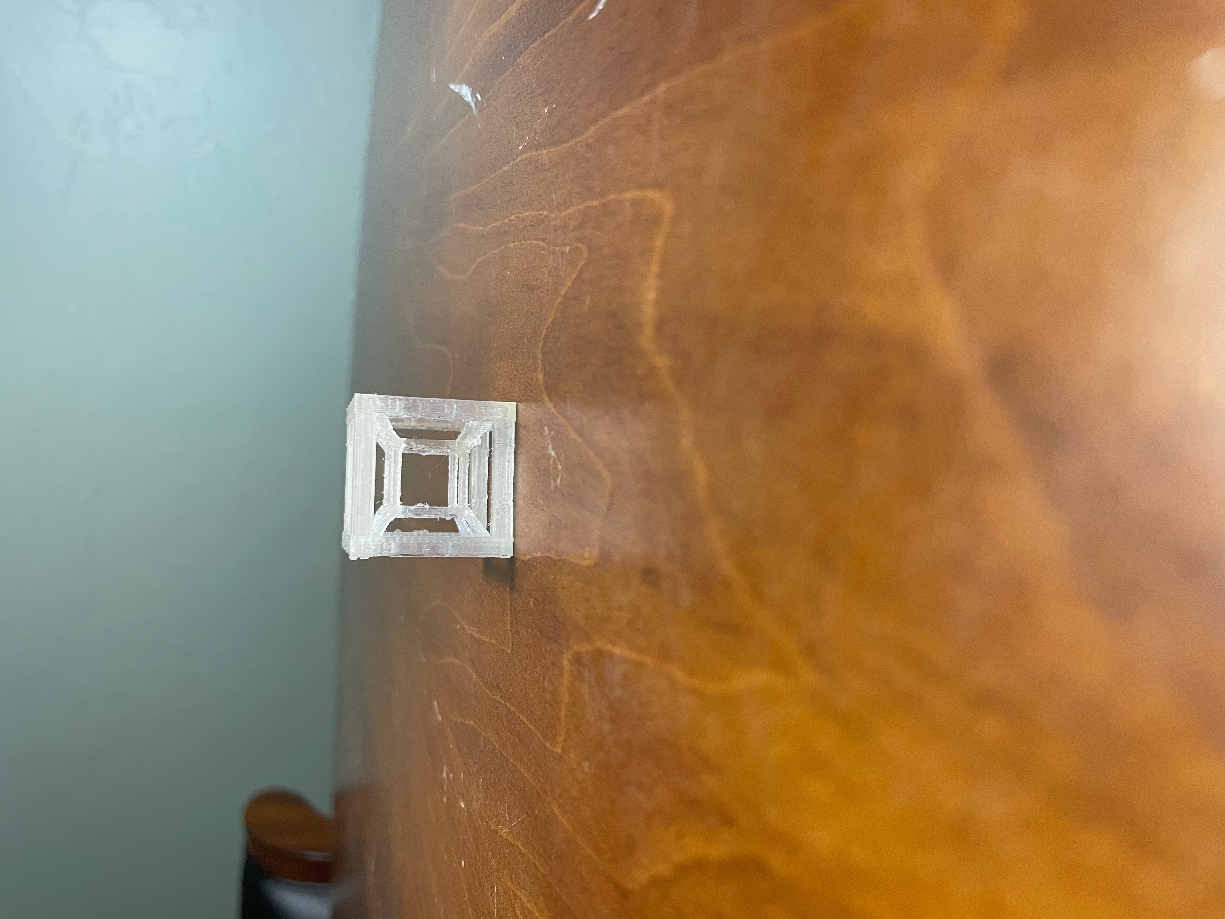 Miniatura 2 do modelo 3D 4d cube 3d printer stress test