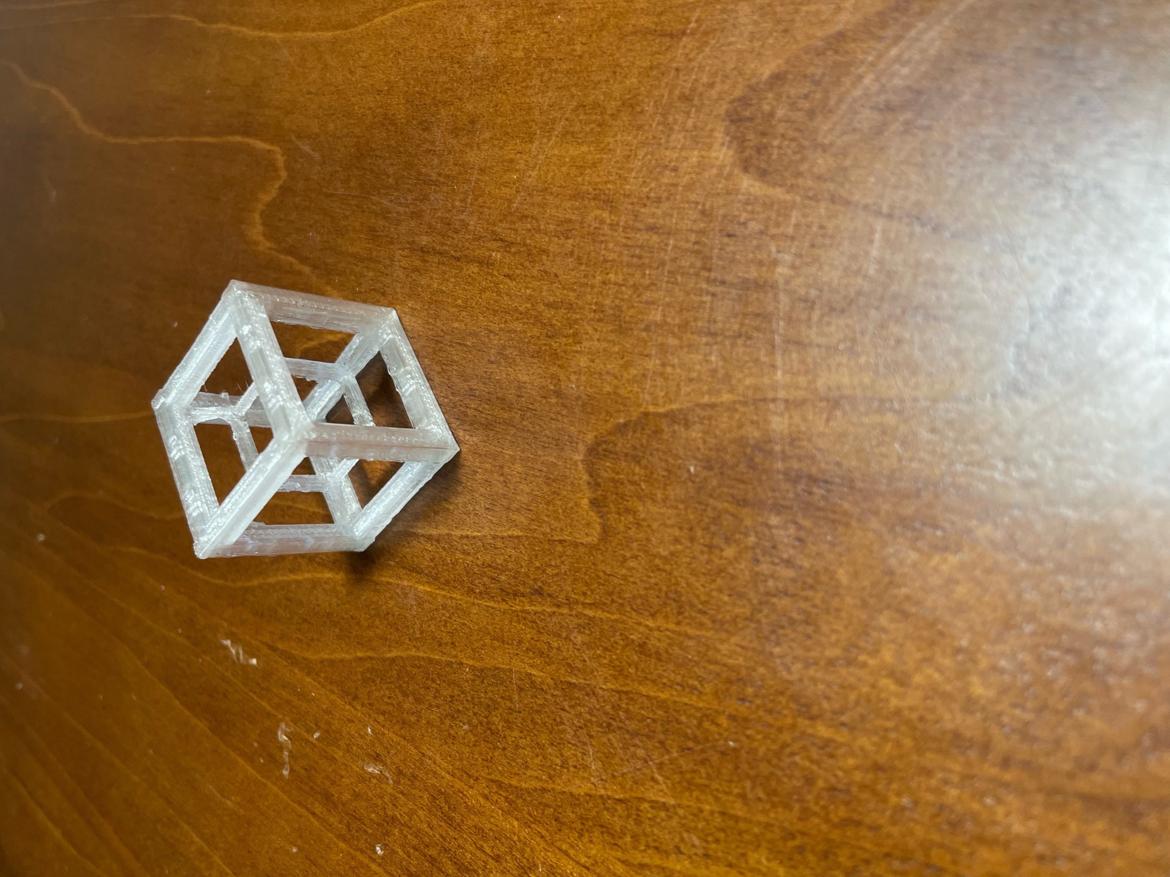 4d cube 3d printer stress test