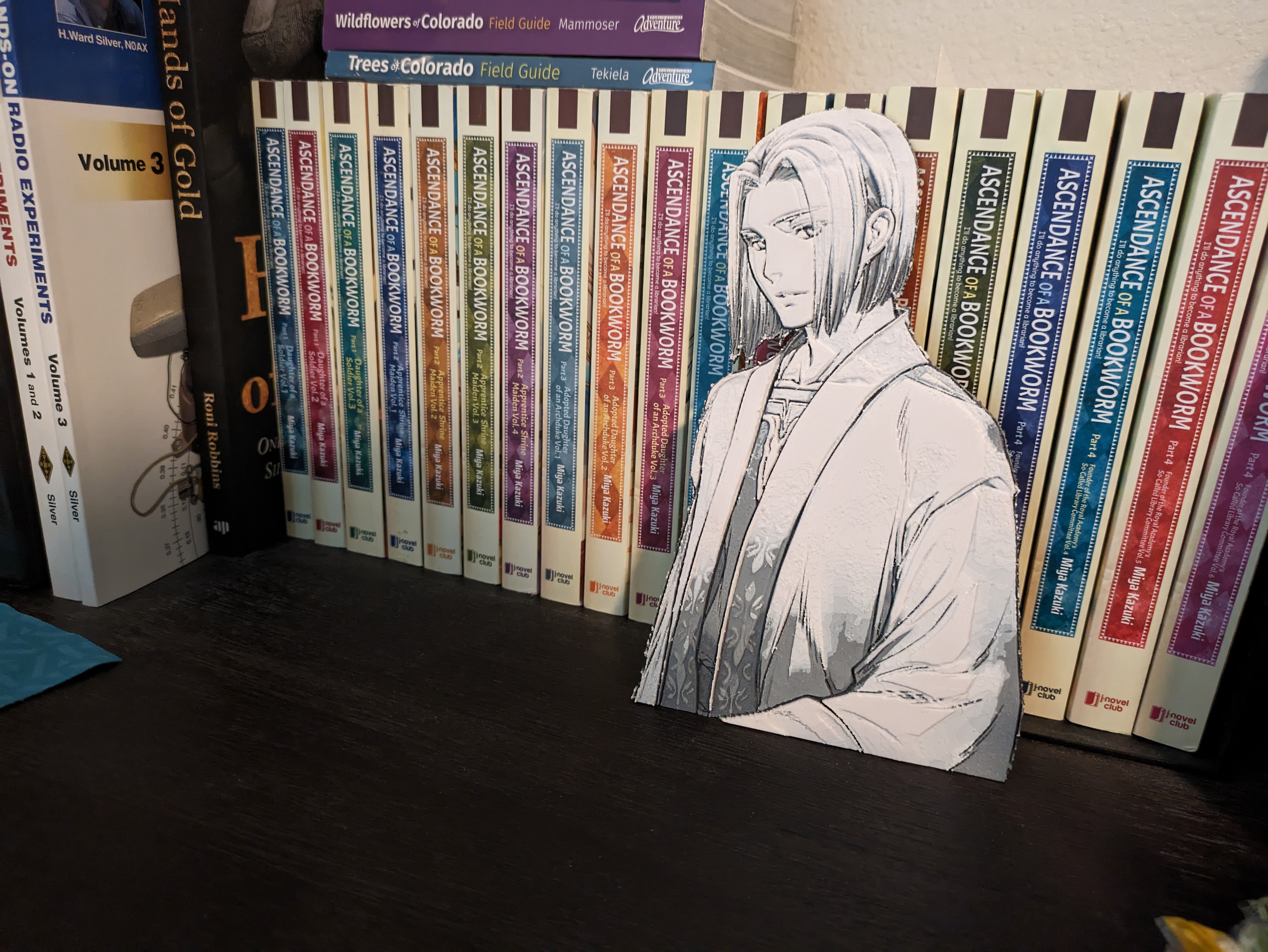 Greyscale Ferdinand from Ascendance of a Bookworm