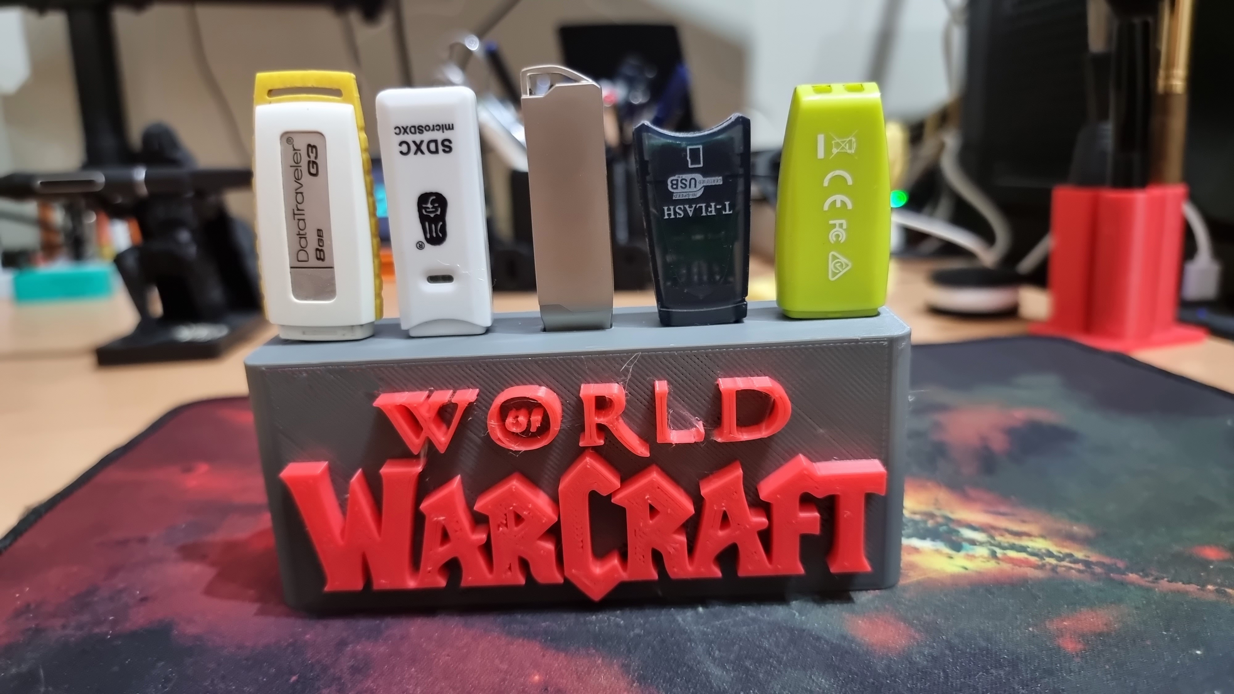 Organizador de Pendrive World of Warcraft
