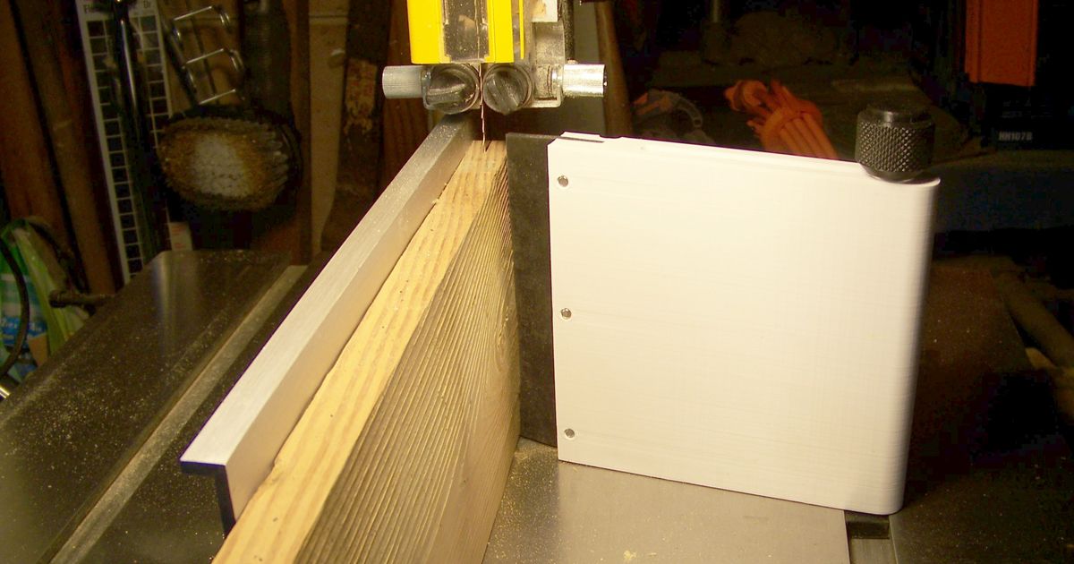 Vertical Featherboard for Bandsaw Resawing by JEO Download free STL