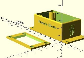 Miniatura 3 do modelo 3D Electronic project box
