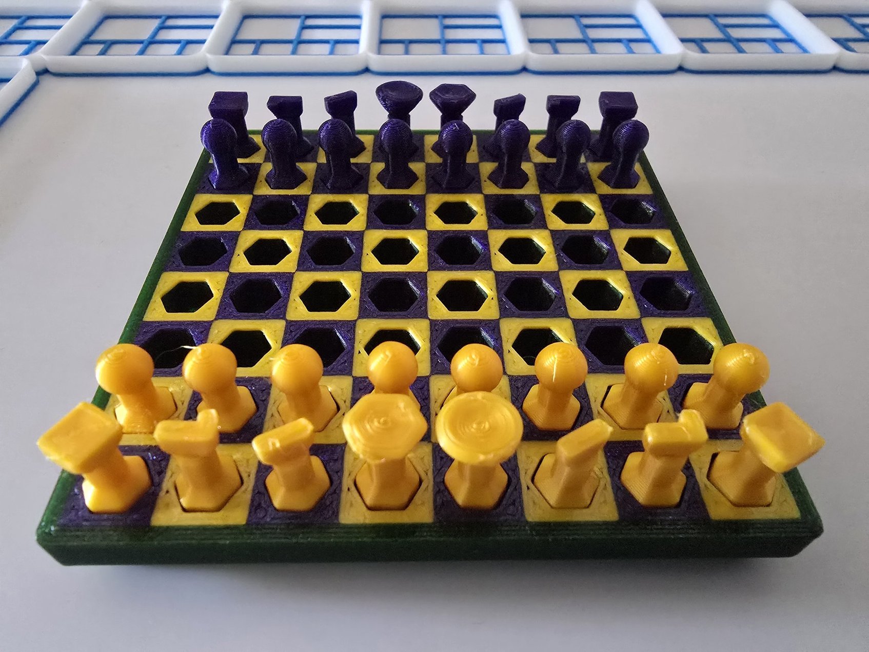Miniatura 2 do modelo 3D Hex Bit Chess - GridFinity