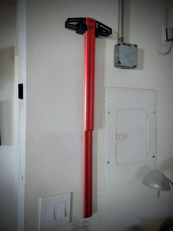 Veiko T-Ruler Wall Bracket by georgag | Download free STL model ...