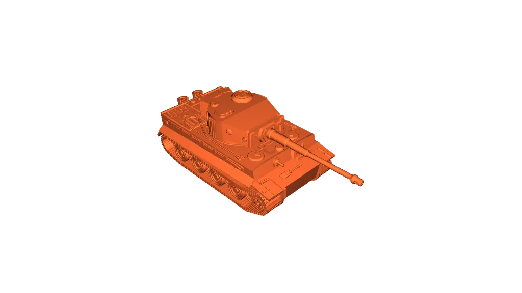 Panzerkampfwagen VI Tiger 1 E by DeltaX | Download free STL model