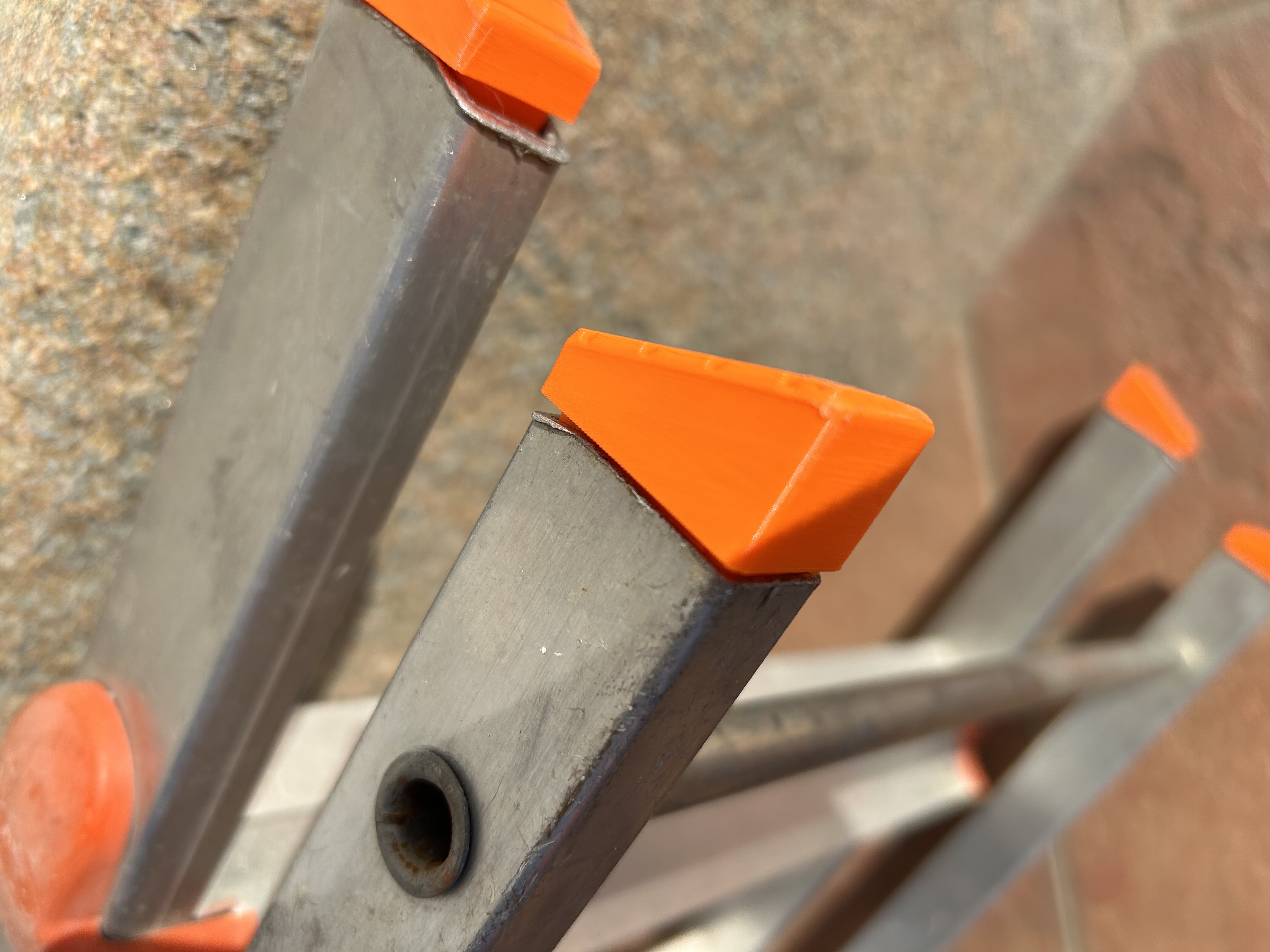 Ladder feet by mino Download free STL model