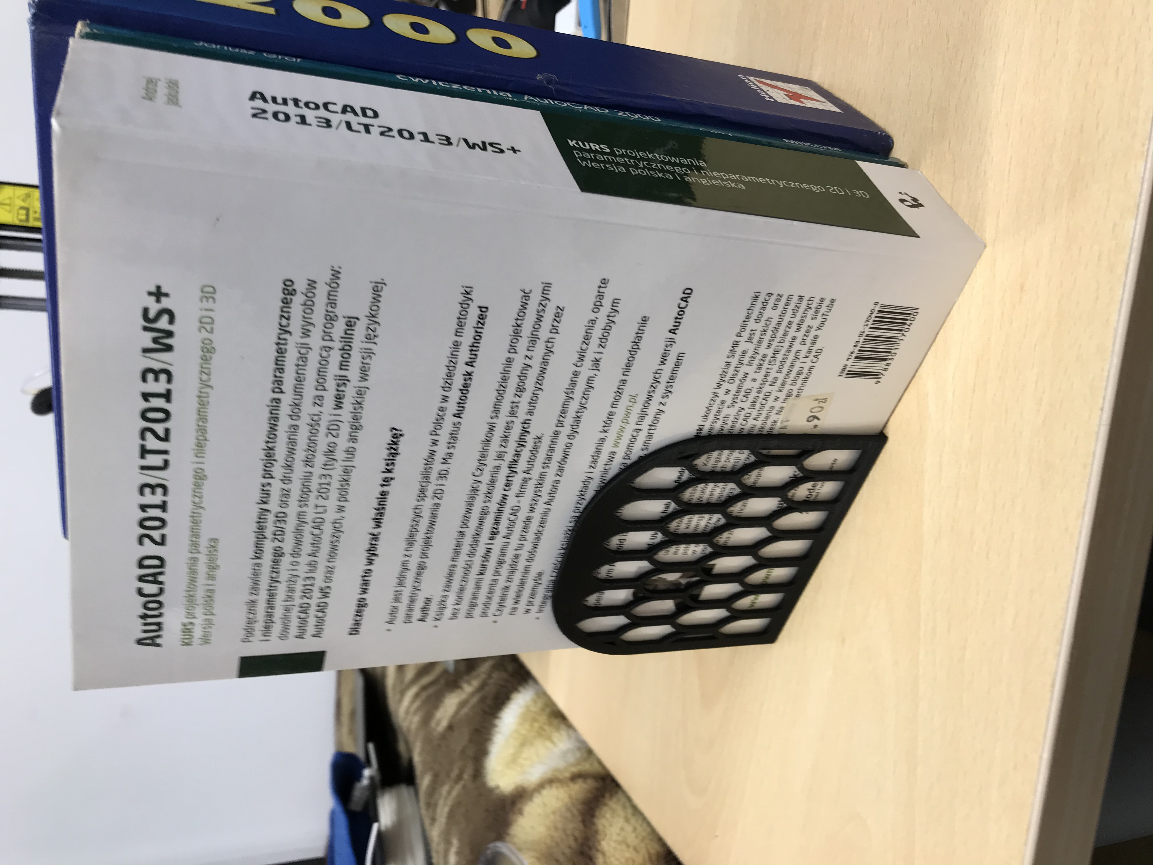 Desk books stand by Twardostoj Download free STL model