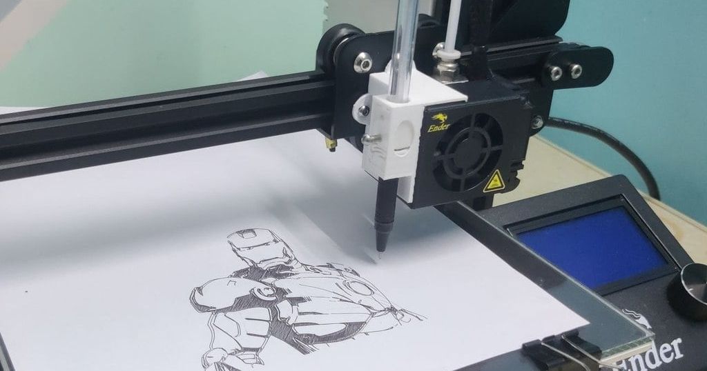 Plotter Addon For Ender 3 Pro by Salo Soja Edwin Download free STL