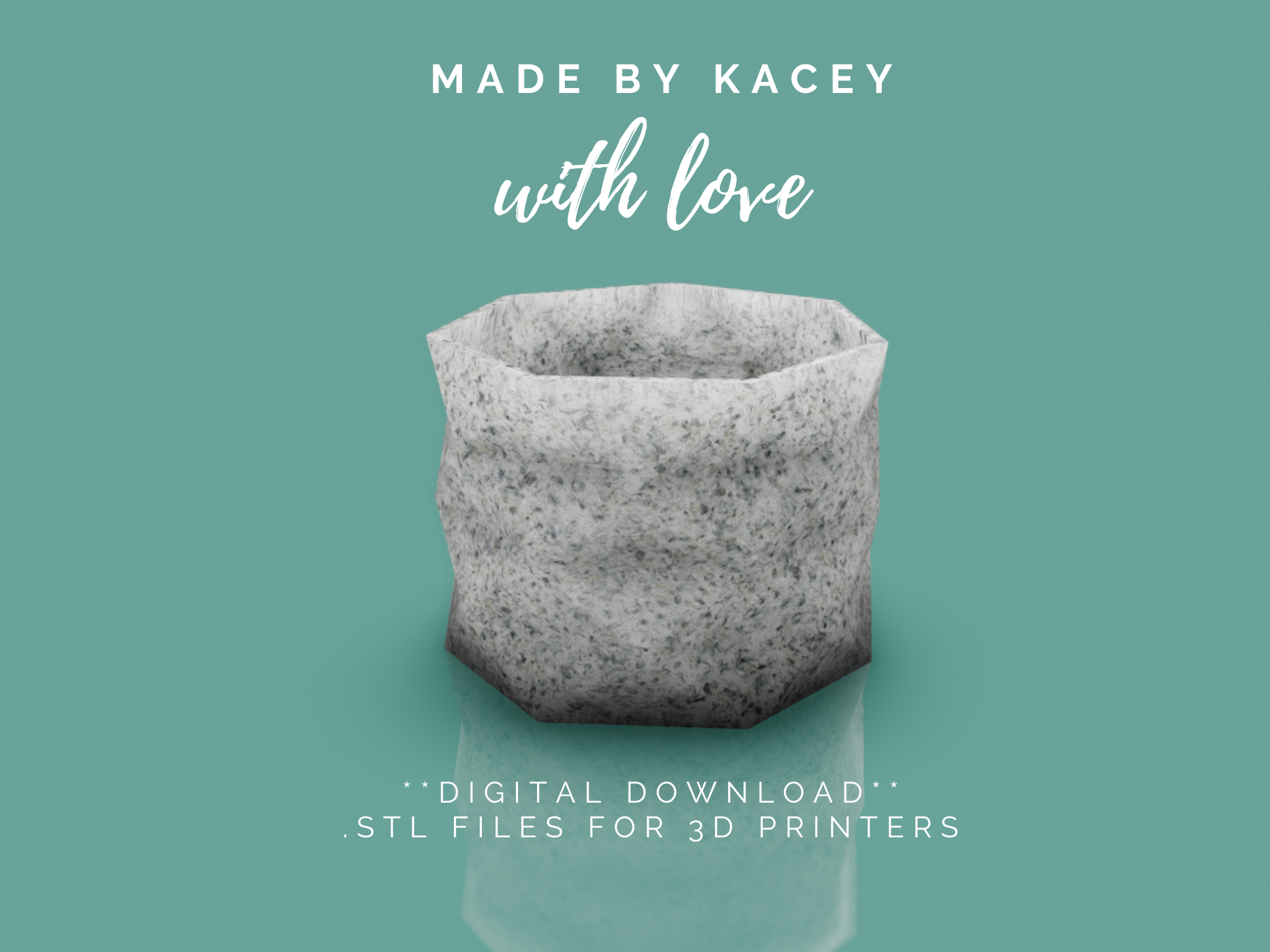 Pot Planter Design for a Succulents, Bonsais, and Various Plants - Instant Download - Misc 3