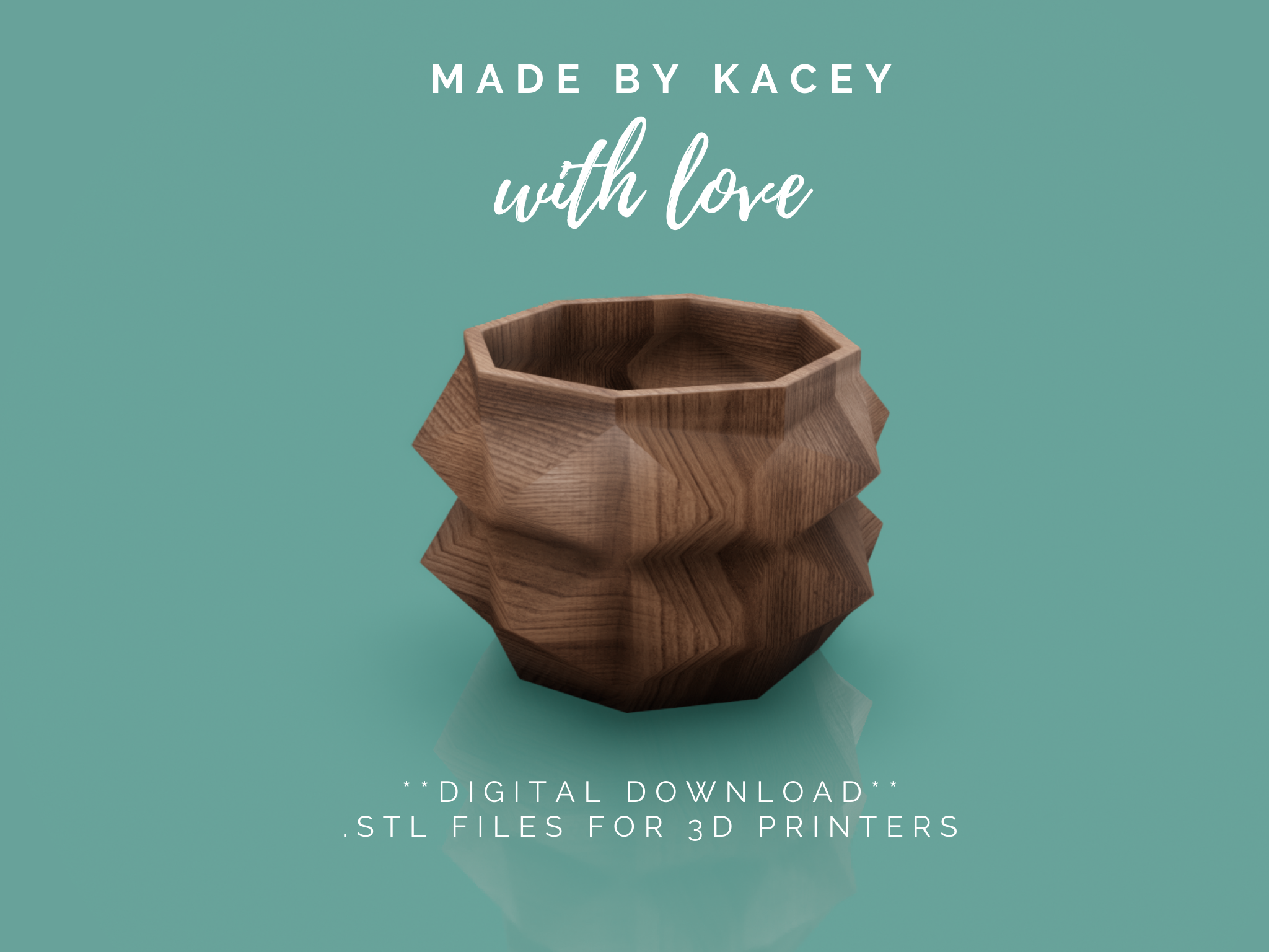 Pot Planter Design for a Succulents, Bonsais, and Various Plants - Instant Download - Misc 25