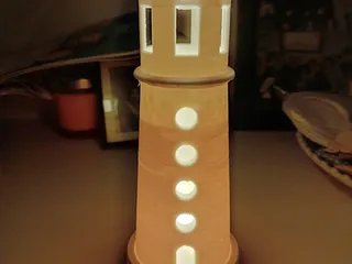 Lighthouse with base by Gaborzoli33 | Download free STL model ...