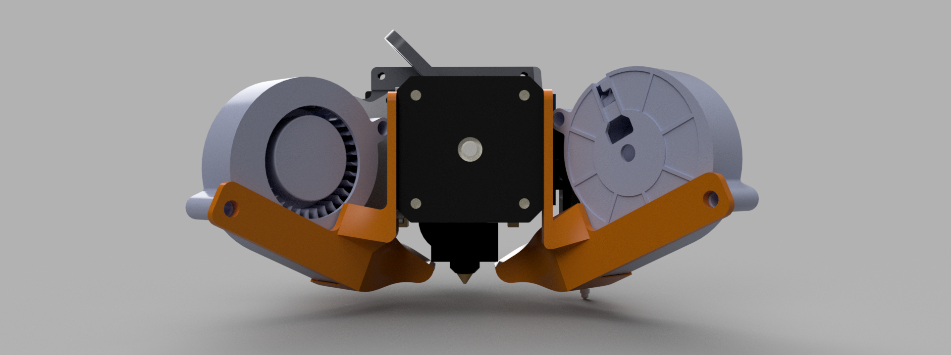 Ender 3 S1 DUAL 5015 Fan -  Y 0 offset