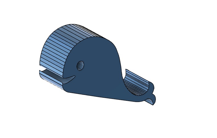 Whale iphone holder by Mihai-Gabriel | Download free STL model ...