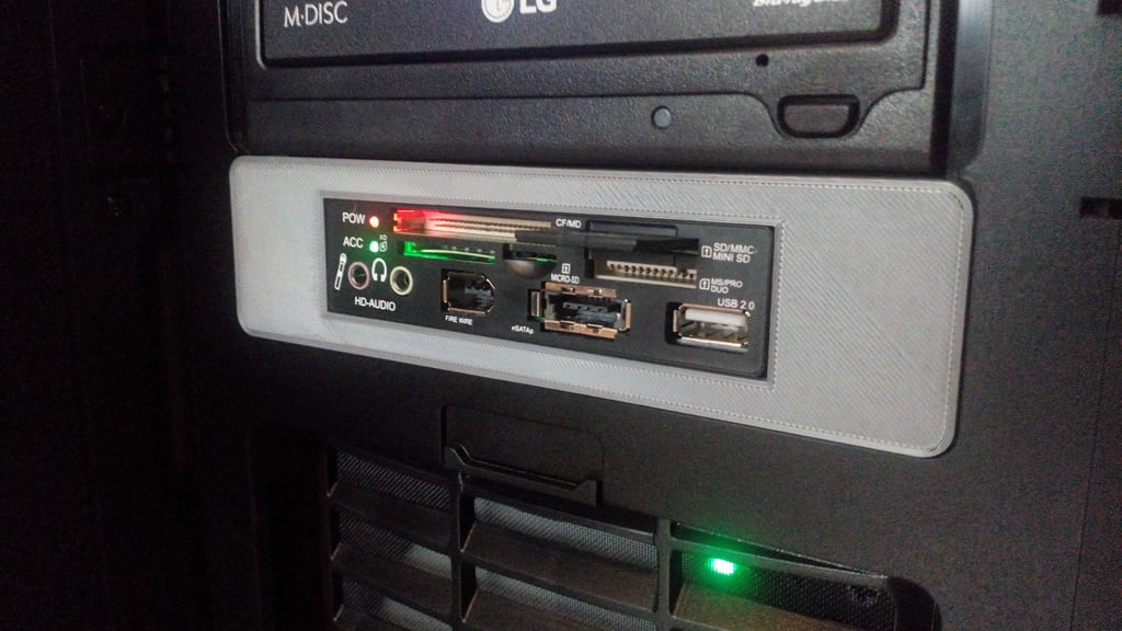 Fractal Design R5 3.5 to 5.25 tray adapter