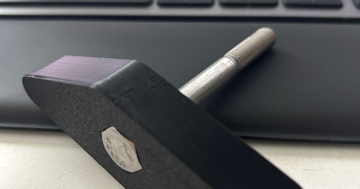 Thumb screw M8 by Arttu Korhonen Download free STL model