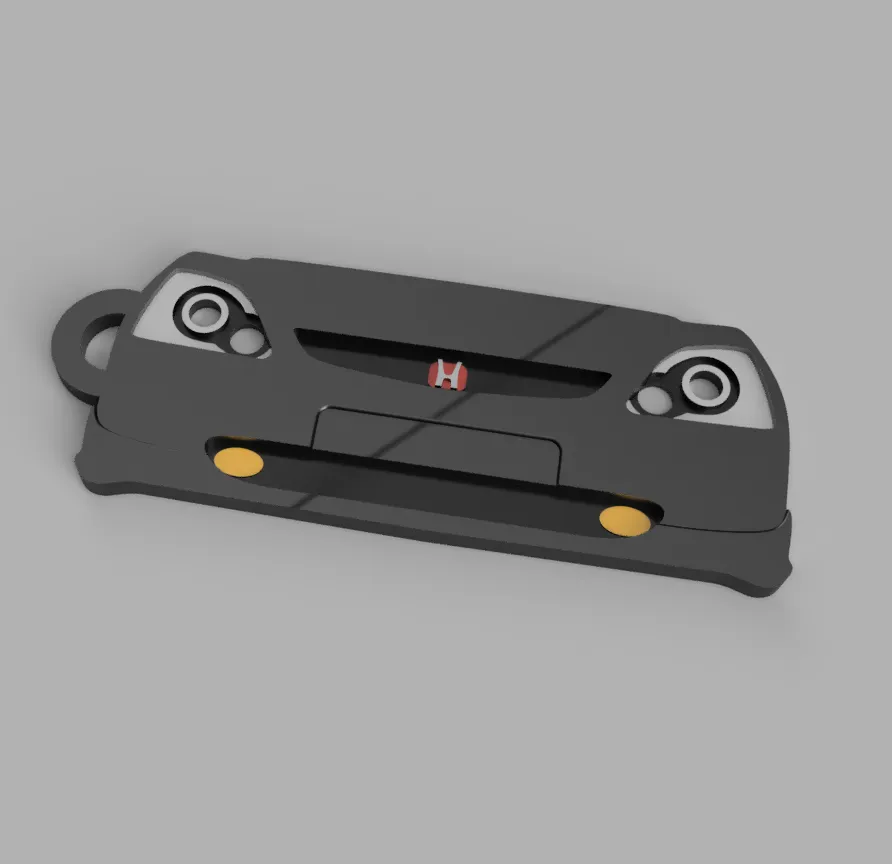 STL file HNK Rijeka Colored Keychain 🗝️・3D printer model to